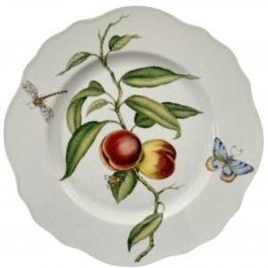Anna Weatherley Anna's Secret Orchard Dinner Plate - Peach