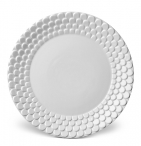L'Objet Aegean White Dinner Plate
