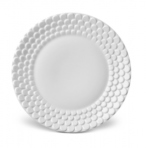 L'Objet Aegean White Dessert Plate