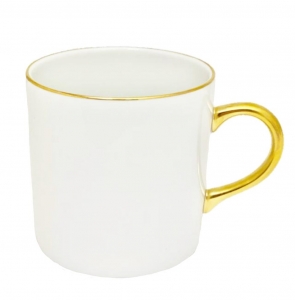 Anna Weatherley Empire White w/ Gold Mug - 10 oz.