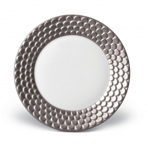 L'Objet Aegean Platinum Bread + Butter Plate