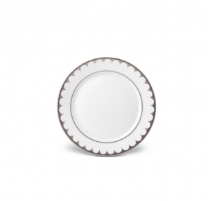 L'Objet Aegean Filet Platinum Bread + Butter Plate