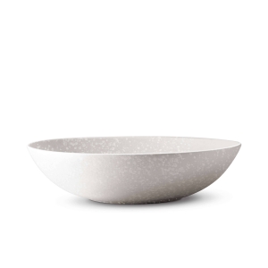 L'Objet Alchimie White Coupe Bowl - Large / 9"