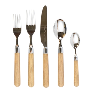 Vietri Albero Oak Five-Piece Place Setting