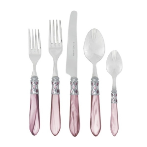 Vietri Aladdin Brilliant Lilac 5 Piece Setting*