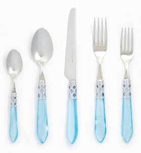 Vietri Aladdin Brilliant Light Blue 5 Piece Setting*