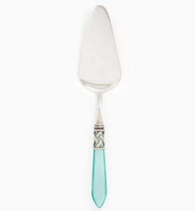 Vietri Aladdin Antique Aqua Vietri Aladdin Antique Aqua Pastry Server