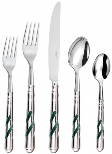 Capdeco Altair Green 5 Piece Place Setting