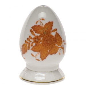 Herend Chinese Bouquet Rust Pepper Shaker Single Hole