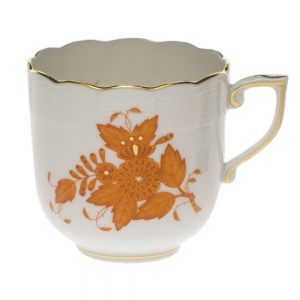 Herend Chinese Bouquet Rust Mocha Cup
