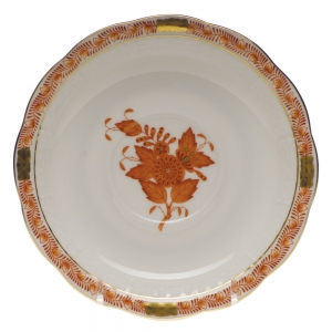 Herend Chinese Bouquet Rust Tea Saucer