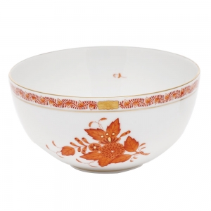 Herend Chinese Bouquet Rust Small Bowl