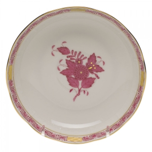 Herend Chinese Bouquet Raspberry Mocha Saucer