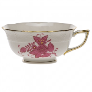 Herend Chinese Bouquet Raspberry Tea Cup