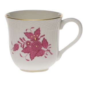 Herend Chinese Bouquet Raspberry Mug - 10 Oz.