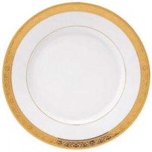 Philippe Deshoulieres Trianon Gold Dinner Plate