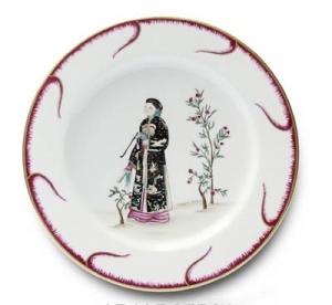 Alberto Pinto / Pinto Paris Chinoiserie Buffet Plate - #5