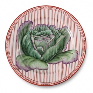 Alberto Pinto Potager Red Buffet Plate / 5