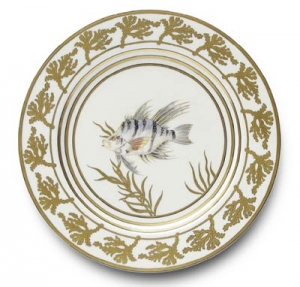 Alberto Pinto Or Des Mers Buffet Plate - Fish / 6