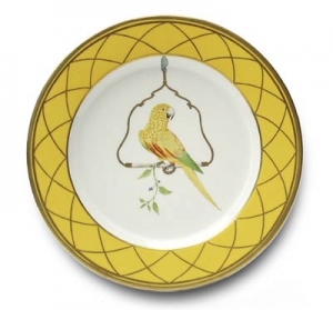 Alberto Pinto / Pinto Paris Les Perroquetes Buffet Plate / 4