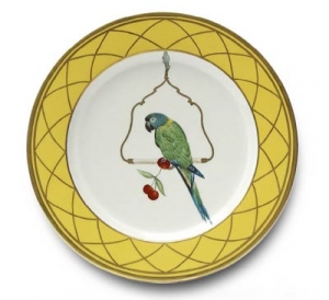 Alberto Pinto / Pinto Paris Les Perroquetes Buffet Plate / 5