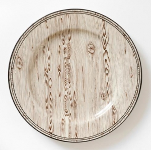 Alberto Pinto Souis Bois Buffet Plate - 11.5"