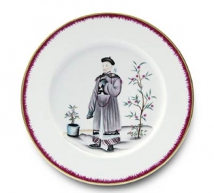 Alberto Pinto / Pinto Paris Chinoiserie Dinner Plate - #3