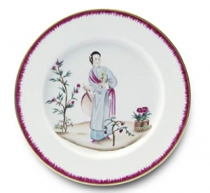 Alberto Pinto / Pinto Paris Chinoiserie Dinner Plate - #4