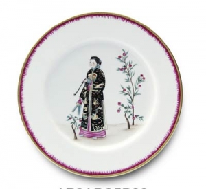 Alberto Pinto / Pinto Paris Chinoiserie Dinner Plate - #5