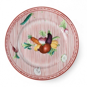 Alberto Pinto Potager Red Dinner Plate