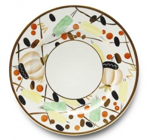 Alberto Pinto Renouveau Russe Dinner Plate