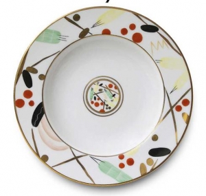 Alberto Pinto Renouveau Russe Rim Soup Plate