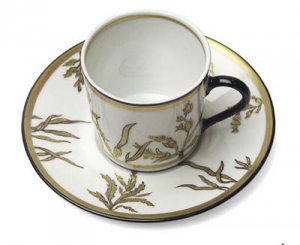 Alberto Pinto Or Des Airs / Or Des Mer Coffee Cup & Saucer