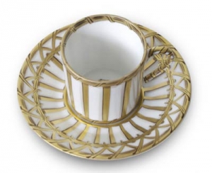 Alberto Pinto Vannerie Coffee Cup & Saucer