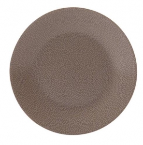 Philippe Deshoulieres Seychelles Taupe Bread & Butter Plate
