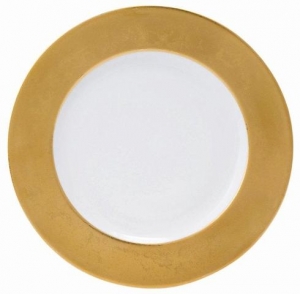 Philippe Deshoulieres Carat Gold Serving Plate (White Center)