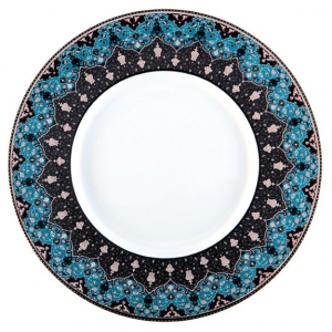 Philippe Deshoulieres Dhara Peacock Presentation Plate