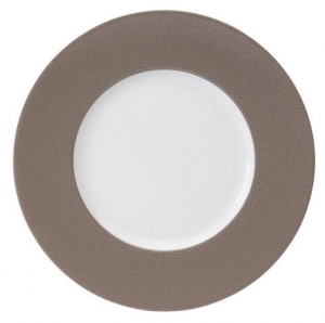 Philippe Deshoulieres Seychelles Taupe Presentation Plate