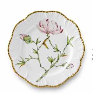 Alberto Pinto / Pinto Paris Magnolia Dessert Plate