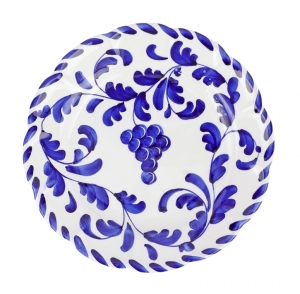 Vietri Arezzo Cobalt Salad Plate
