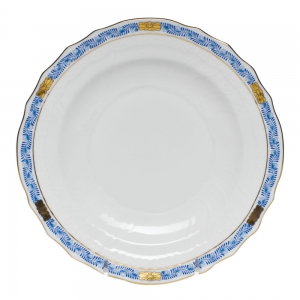 Herend Chinese Bouquet Garland Blue Salad Plate