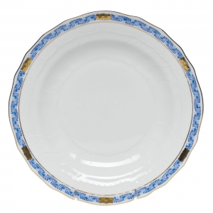 Herend Chinese Bouquet Garland Blue Dessert Plate