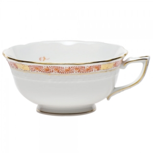 Herend Chinese Bouquet Garland Rust Tea Cup
