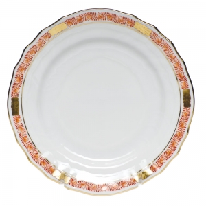 Herend Chinese Bouquet Garland Rust Bread & Butter Plate