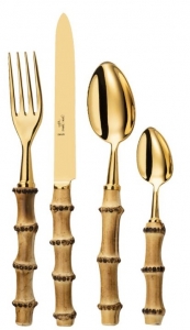 Alain Saint Joanis Bamboo Gold 5 Piece Setting*