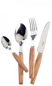 Alain Saint Joanis Geneve Olivewood 5 Piece Setting*