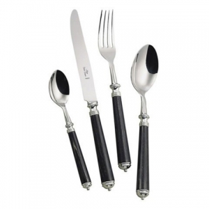 Alain Saint Joanis Marbella Black Stainless 5 Piece Setting*
