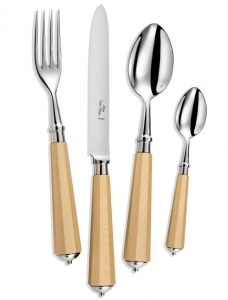 Alain Saint Joanis Ravel Boxwood Stainless 5 Piece Setting*