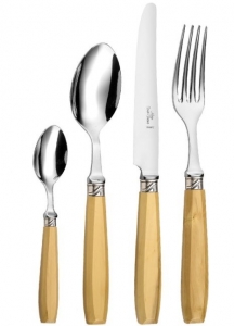 Alain Saint Joanis Sancy Boxwood Stainless 5 Piece Setting*