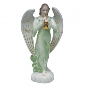 Herend Angel With Horn